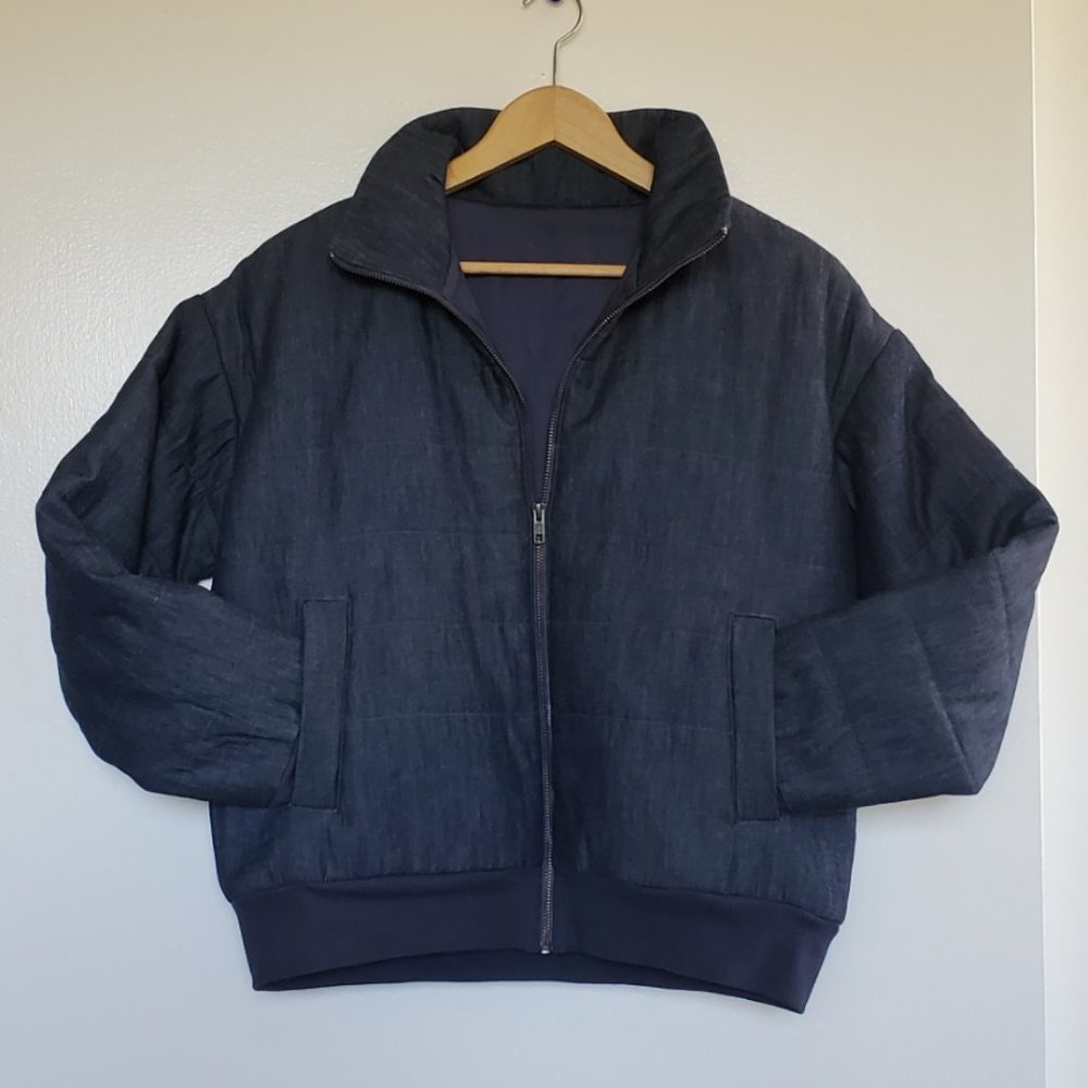 Quilted Bomber Jacket